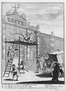 Goût, ou Burlington Gate, 1732 - William Hogarth