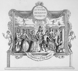 Les auteurs de Pasquin - William Hogarth