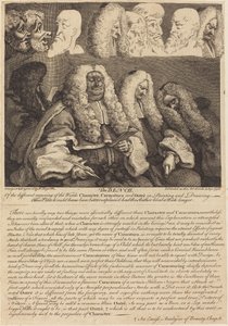 Le banc - William Hogarth
