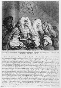 Le Banc, 1758 - William Hogarth