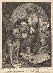 Le boxeur - William Hogarth