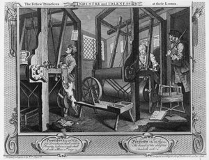 Les Apprentis à leurs Métiers, planche I de 