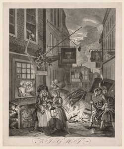 Les Quatre Moments de la Journée : Nuit, 1738