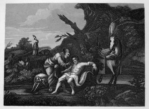 Le Bon Samaritain - William Hogarth