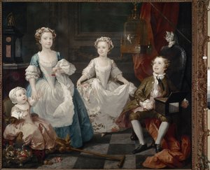 Les enfants Graham - William Hogarth