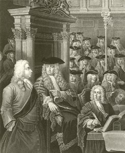 La Chambre des communes - William Hogarth