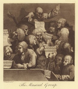 Le Groupe musical - William Hogarth