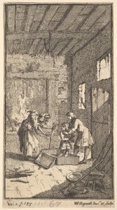 La Nouvelle Métamorphose, Planche 4 : Invidiosa libère Fantasio, 1724