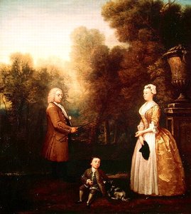 La famille Pascall - William Hogarth