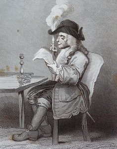 Le Politicien par William Hogarth (1697-1764)