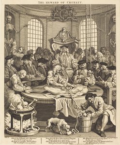La récompense de la cruauté - William Hogarth