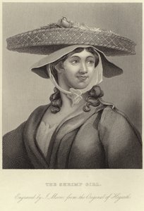 La fille aux crevettes - William Hogarth
