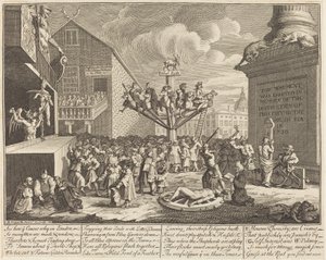 Le Schéma de la mer du Sud - William Hogarth