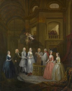 Le mariage de Stephen Beckingham et Mary Cox - William Hogarth