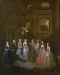 Le mariage de Stephen Beckingham et Mary Cox - William Hogarth