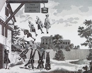 La Maison de Pesée. (gravité absolue) par William Hogarth - William Hogarth