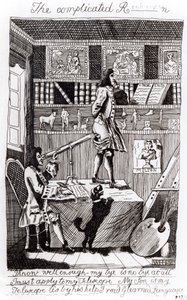 Le compliqué Richardson, 1724 - William Hogarth