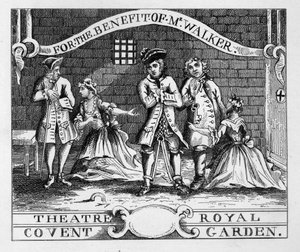 Théâtre Royal, Covent Garden - William Hogarth