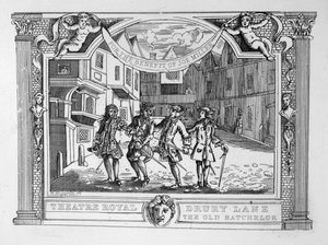 Théâtre Royal, Drury Lane Le Vieux Célibataire - William Hogarth