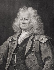Thomas Coram, gravé par J.W. Cook - William Hogarth