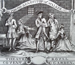 Billet pour le théâtre - William Hogarth