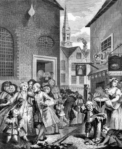 Les moments de la journée - Midi - William Hogarth