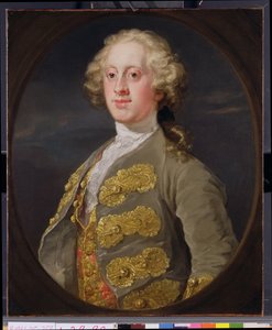 William Cavendish, marquis de Hartington, plus tard 4e duc de Devonshire (1720-64) 1741 - William Hogarth