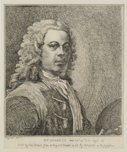 William Hogarth, gravé par Samuel Ireland, vers 1786 - William Hogarth