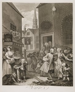fr : Les quatre moments de la journée : Midi - William Hogarth