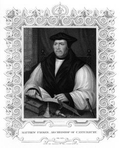 Matthew Parker, prélat anglais, 19ème siècle - William Holl