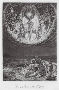 "Gloire à Dieu au plus haut des cieux" - William Holman (after) Hunt