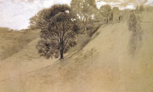 La porte de la ville, Winchelsea - William Holman Hunt