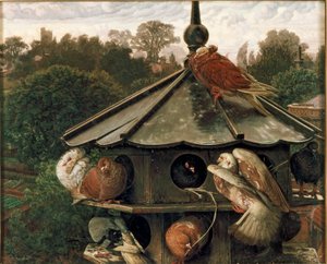 La Fête de Saint Swithin Le Colombier, 1865-1866 - William Holman Hunt