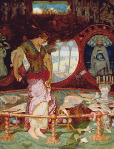 La Dame de Shalott, c.1886-1905 - William Holman Hunt