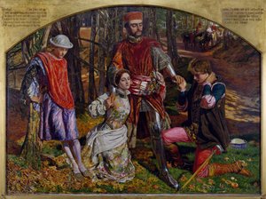 Les Deux Gentilshommes de Vérone, 1850-1851 - William Holman Hunt