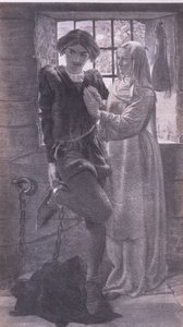 Claudio et Isabella, Bibbys Annual, 1916-1917 - William Holman after Hunt