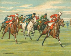Courses historiques et modernes, courses de chevaux cosaques