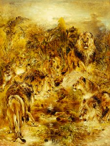 Le lieu de boisson, 1878 - William Huggins