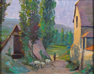 Pâturage du soir - William Ireland