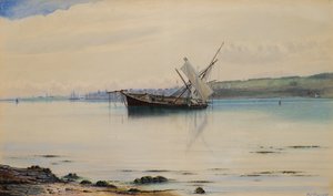 Tayport depuis Dundee - William J. Renny