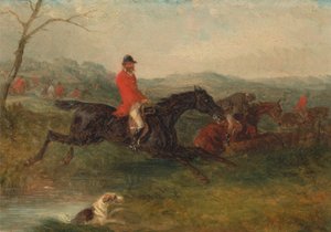 Chasse au renard : franchissement d