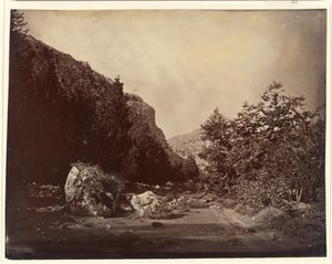 Entree du Langon. attaque de la Caravan dans le ravin de Murmes. Stillman, Dickson, Puysaimond, etc.