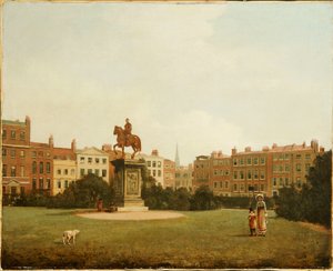 Vue de Leicester Square - William James
