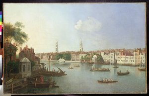 Somerset House (Matin), vers 1754-71 - William James