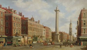 Vue du Monument, vers 1770 - William James