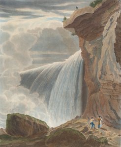 Chutes du Niagara depuis Table Rock, 1829