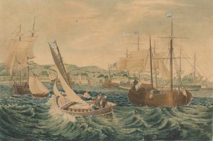 Quarantaine, Staten Island, 1833 - William James Bennett