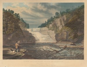 Vue des Hautes Chutes de Trenton : West Canada Creek, N.Y.