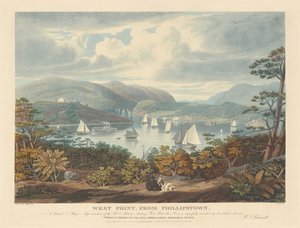 West Point, depuis Phillipstown - William James Bennett