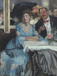 Chez Mouquin - William James Glackens